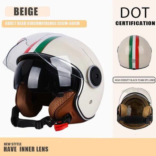Casque moto avec - avec, visiere