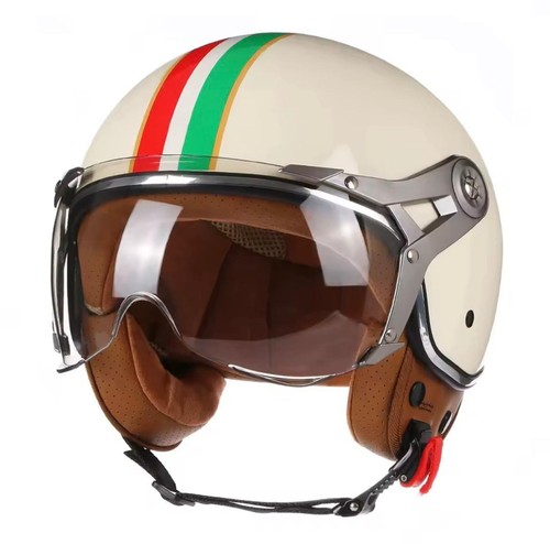 Casco moto retrò vintage - casco,