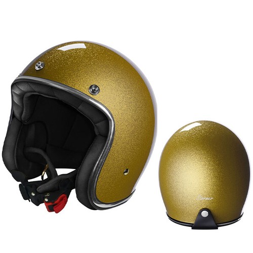 Casco jet moto cafe - jet, racer