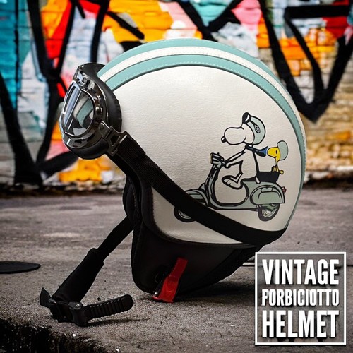 Casco snoopy helmet vintage - casco,