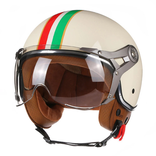 Casco moto retro - da,