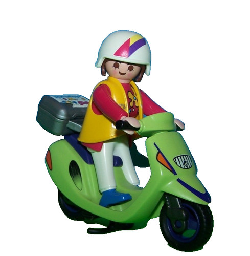 Playmobil vintage ciclomotore - playmobil,