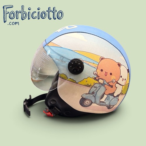 Casco vintage pelle bubu - casco, in