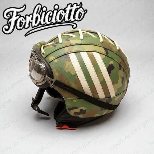 Casco vintage pelle - casco,