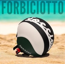 Casco vintage in pelle