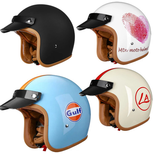 Casque moto ouvert - casque,