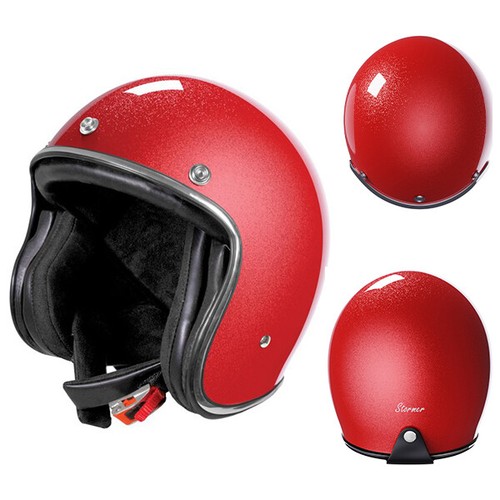 Casco jet moto cafe racer - cafe,