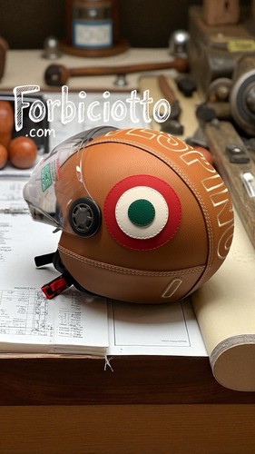 Casco vintage pelle - casco,