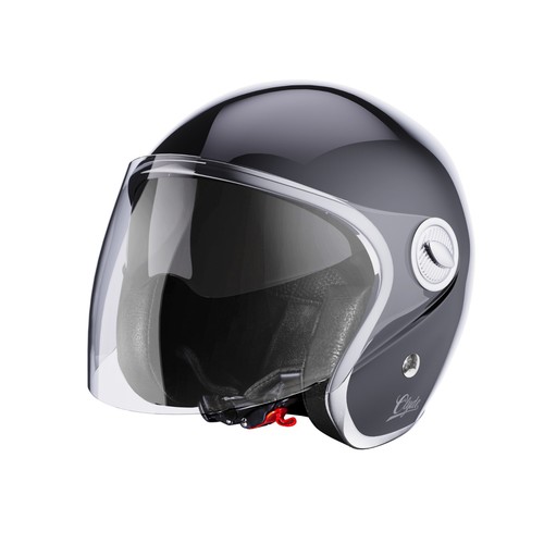Casco jet vintage - vintage, moto