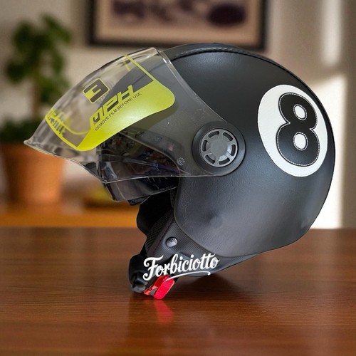 Casco otto nero palla - nero, biliardo
