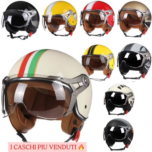 Casco moto vintage retro - moto,
