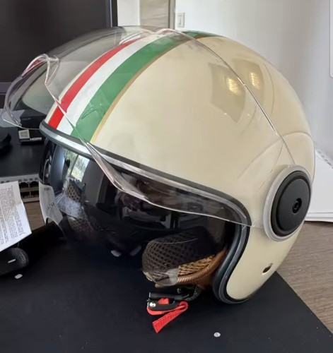 Casco moto jet - jet, vintage
