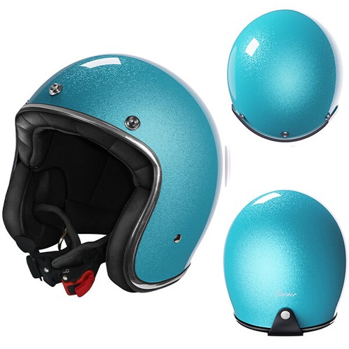Casco jet moto cafe - casco,