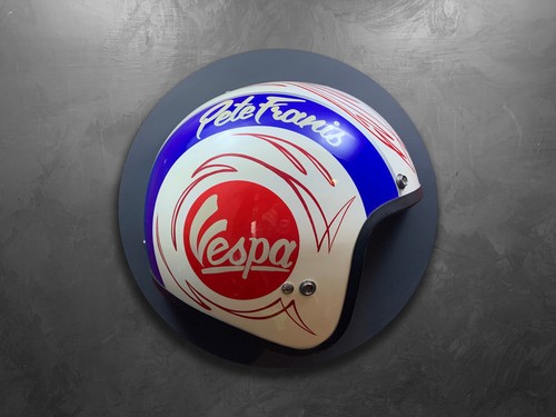 Cool vintage retro vespa wall - retro,