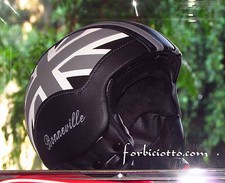 CASCO IN PELLE VINTAGE VESPA