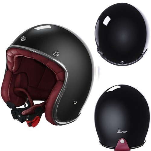 Casco jet moto cafe racer - jet,